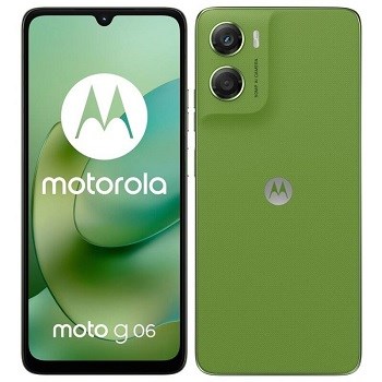 MOTOROLA Moto G06 8+256GB Green čtečka otisků prstů